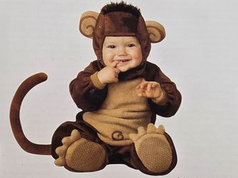 Lil Monkey Costume 6-12 months