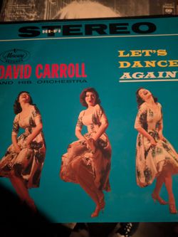 David Carroll & His Orchestra – Let's Dance Again Vinyl LP