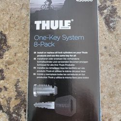 Thule locks 450800 one-key system 8-pack