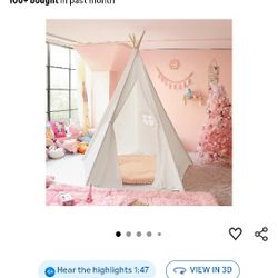 Kids Large Tall TP Playhouse Sleeping Tent