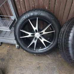 2 18 In American Racing Rims With New Cooper Tires
