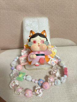 PopMart Limited Series Handmade phone clip  