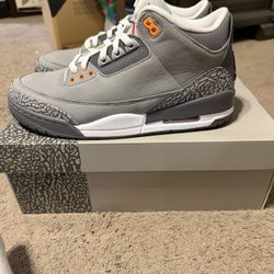 Jordan Retro 3 “Cool Grey” Size 9 Men