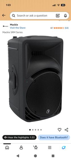Mackie Speaker