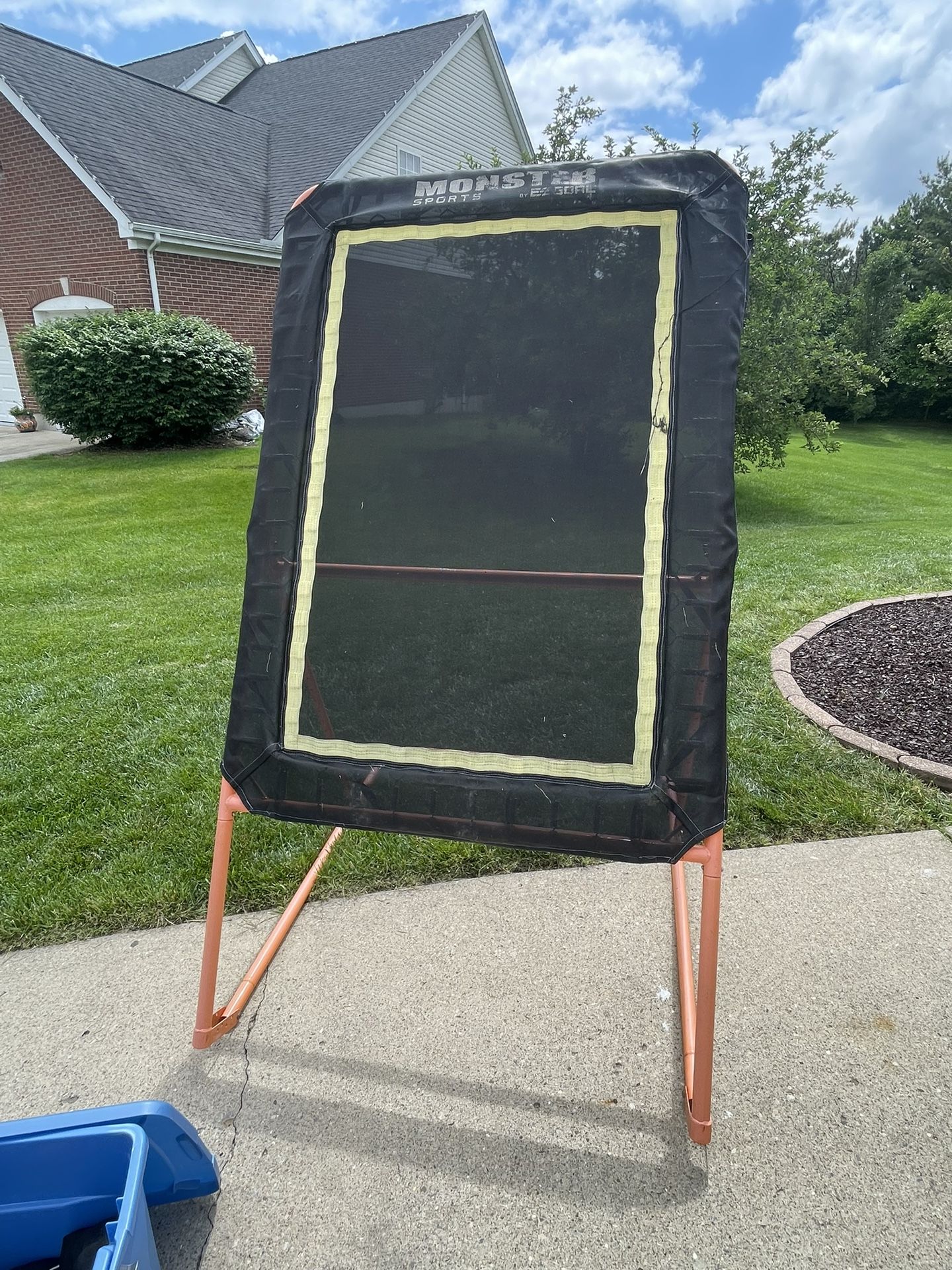 EZGoal EZ Goal Professional Folding Lacrosse Throwback Rebounder