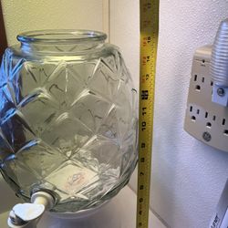 Jarra De Porcelana Y Cristal
