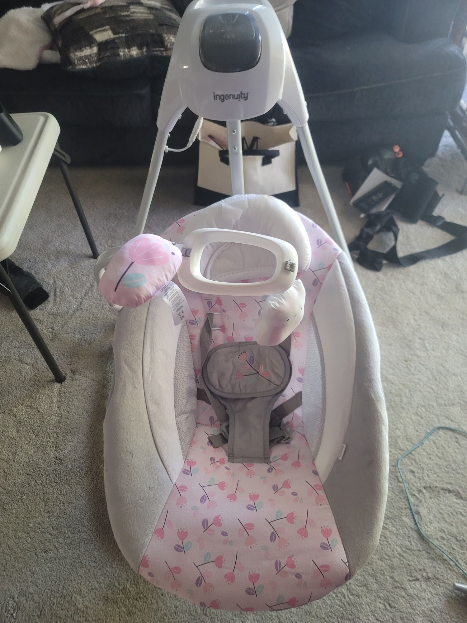 New Barely Used Infant Swing