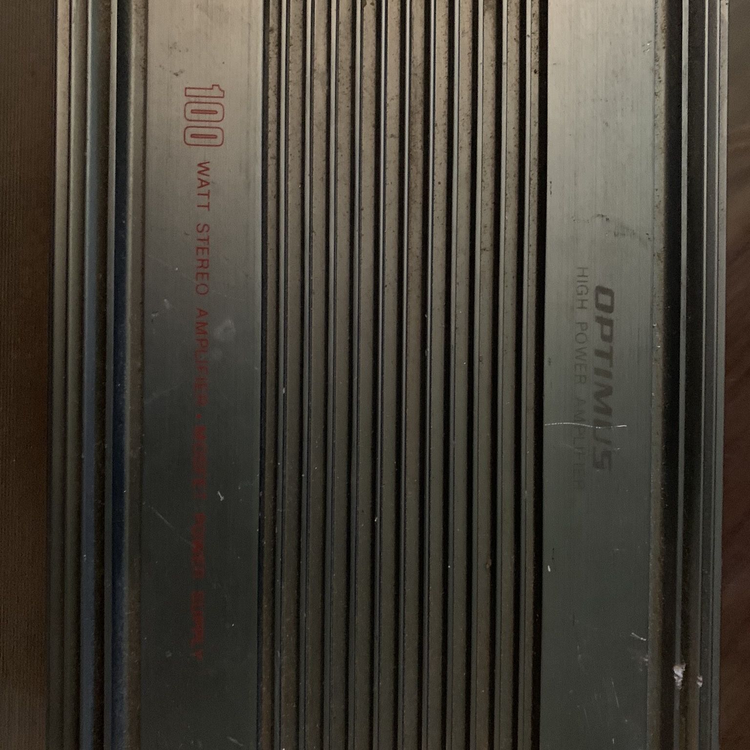 Optimus 100 Watt High Power Stereo Amplifier