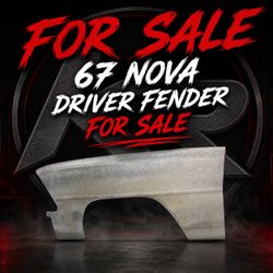 67 Chevy nova driver fender