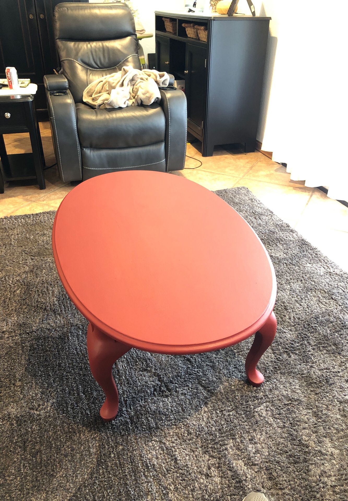 Beautiful red coffee table
