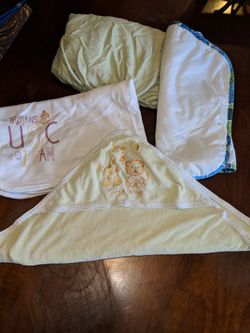 Crib Sheet, 1 Changing mat, 2 Receiving bkankets