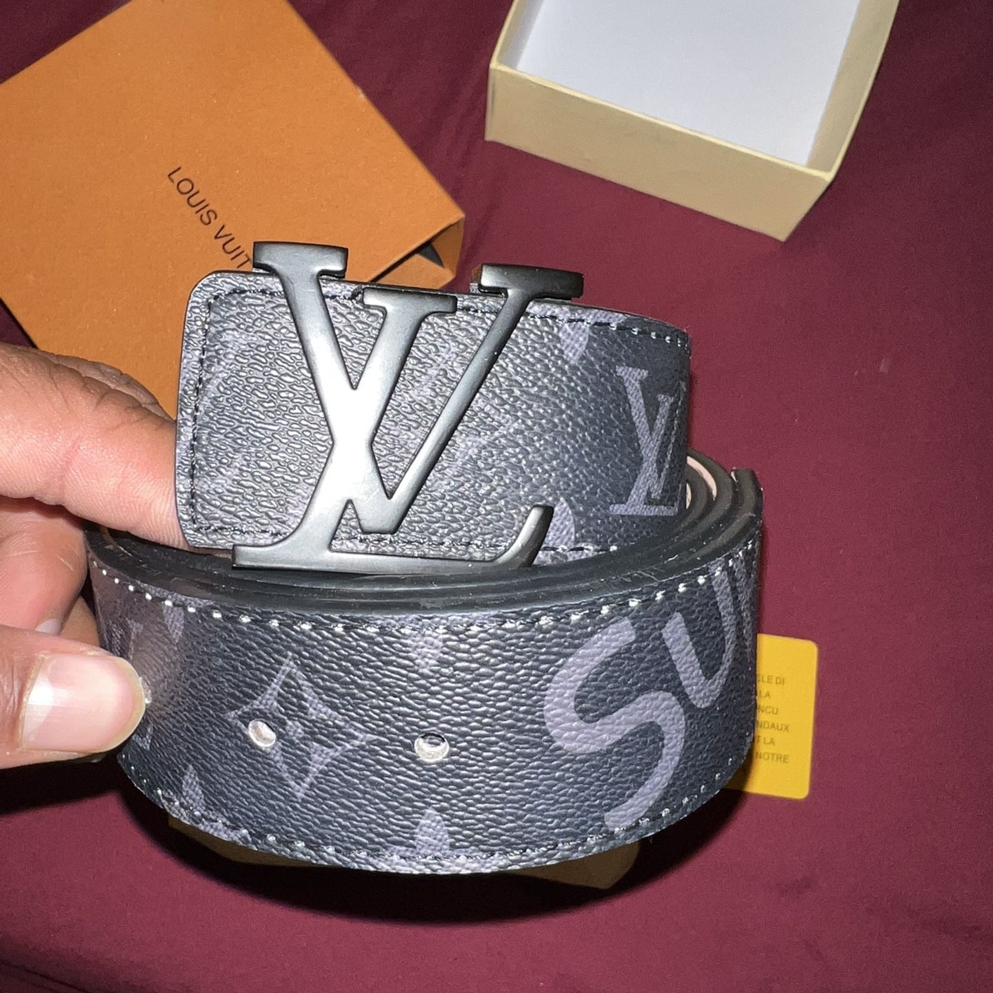 Louis Vuitton Belt Monogram Brown LV Belt Authentic for Sale in Thornwood,  NY - OfferUp