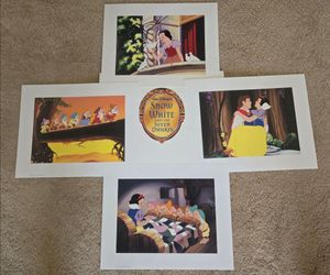 Disney Lithograph  Snow White