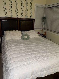 Queen bed frame
