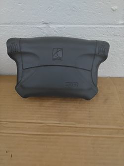 Nice Gray 1995 To 1998 Saturn Horn Cap Cover OEM Factory Very Clean Like New.