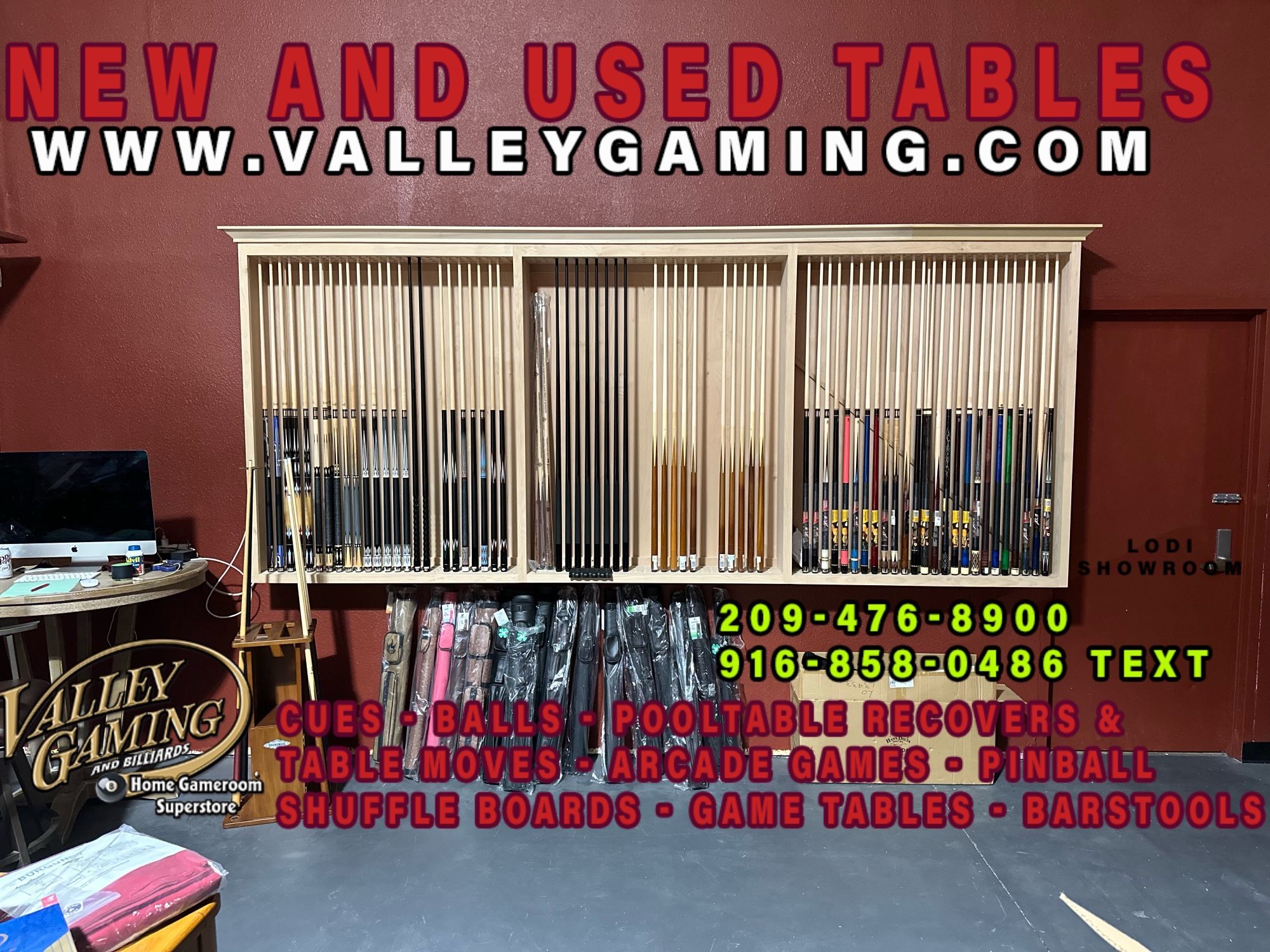 Brand new Pool Cues! McDermott, Cuetec, Viking