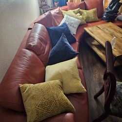 Leather Sectional Sofa