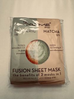 The Crème Shop Turmeric & Matcha Fusion Sheet Mask