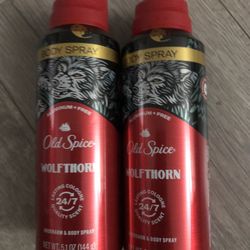 2 Old Spice Body Spray