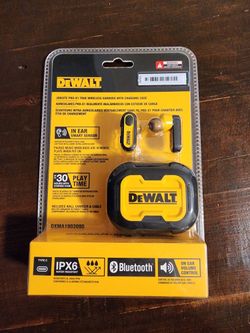 Dewalt Pro-x1 True Wireless Earbuds