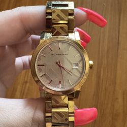 Gold BURBERRY Watch
