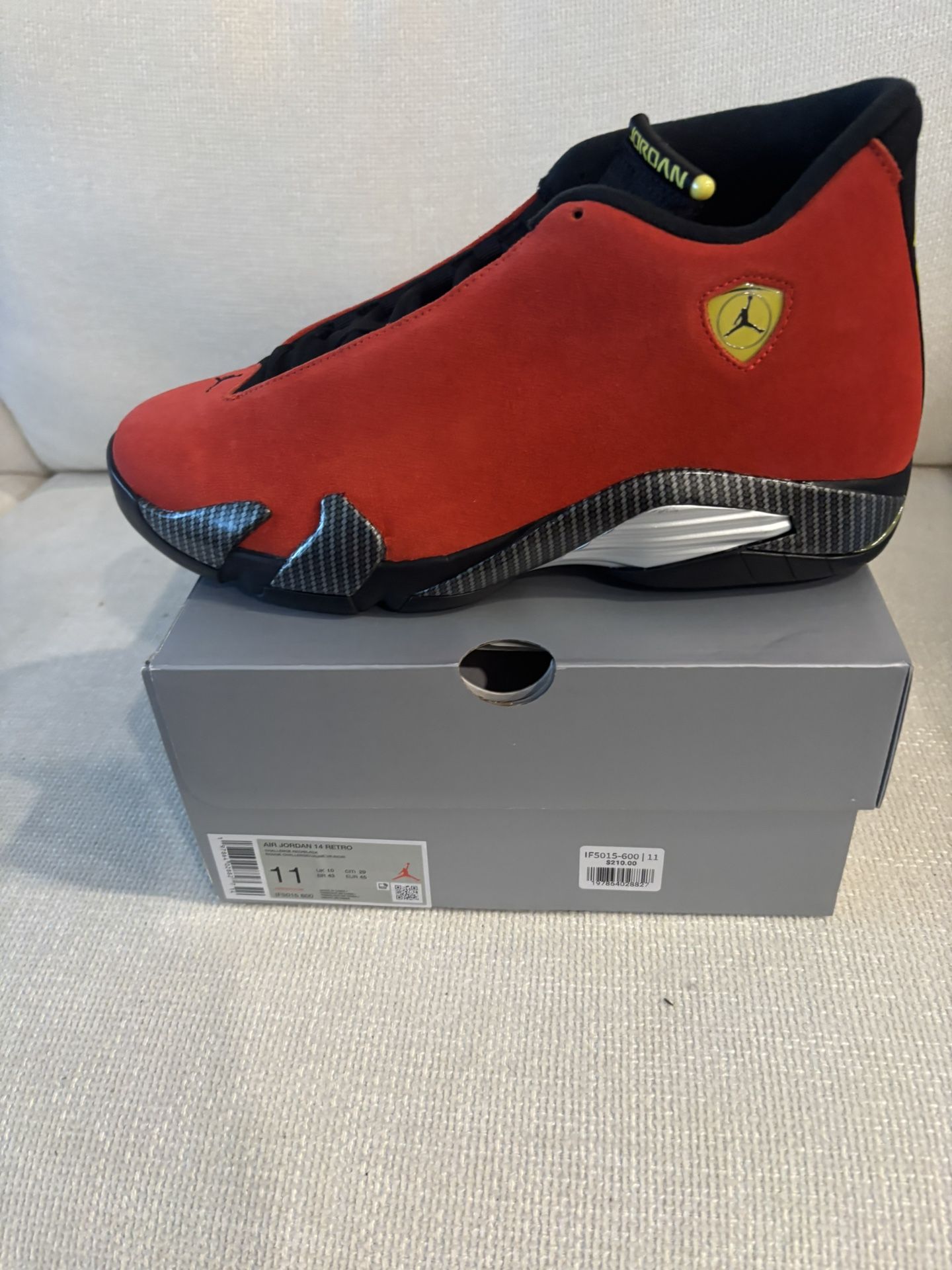 Nike Air Jordan Retro 14 “Ferrari” 11M