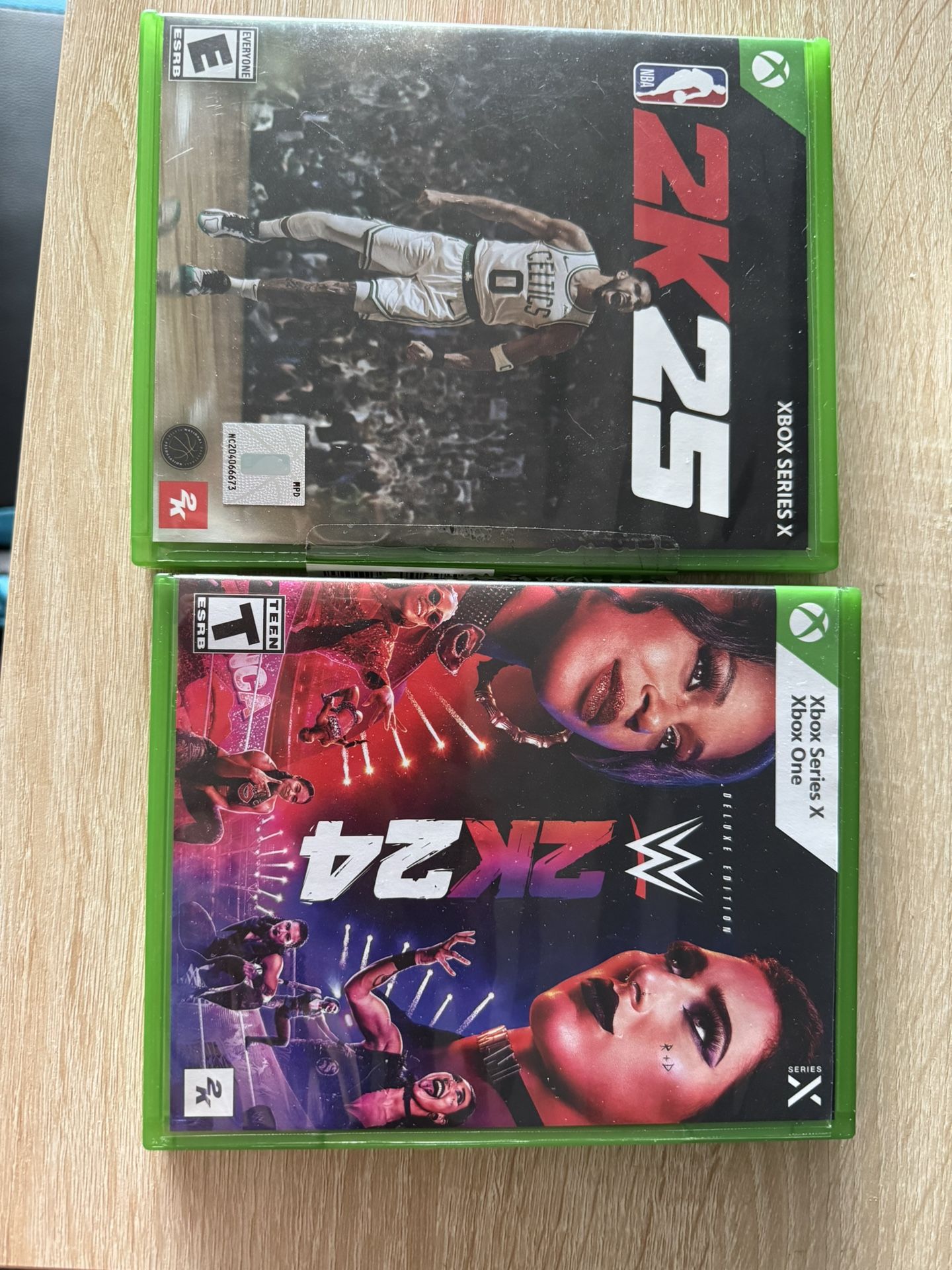 NBA 2K25 & WWE 2K24