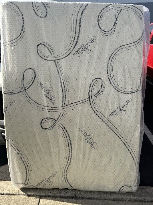 Full Size Organic Cotton Hybrid Cool Memoryfoam Matres!!!