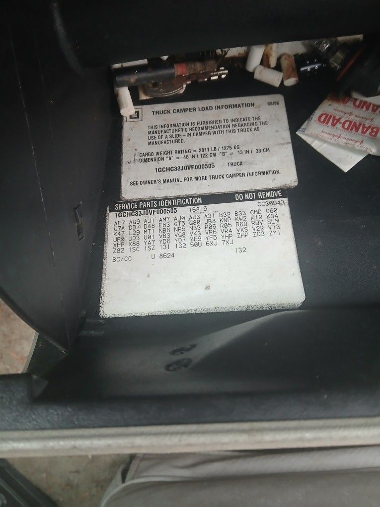 Chevy 97 Dully Parts