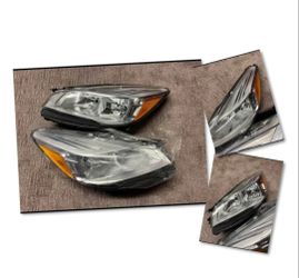 13-16 Ford Escape Headlights Faros Calaveras Micas Luces Lamps