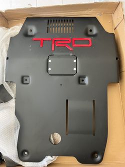 Black Skid Plate Trd For Tacoma 2016-2023 