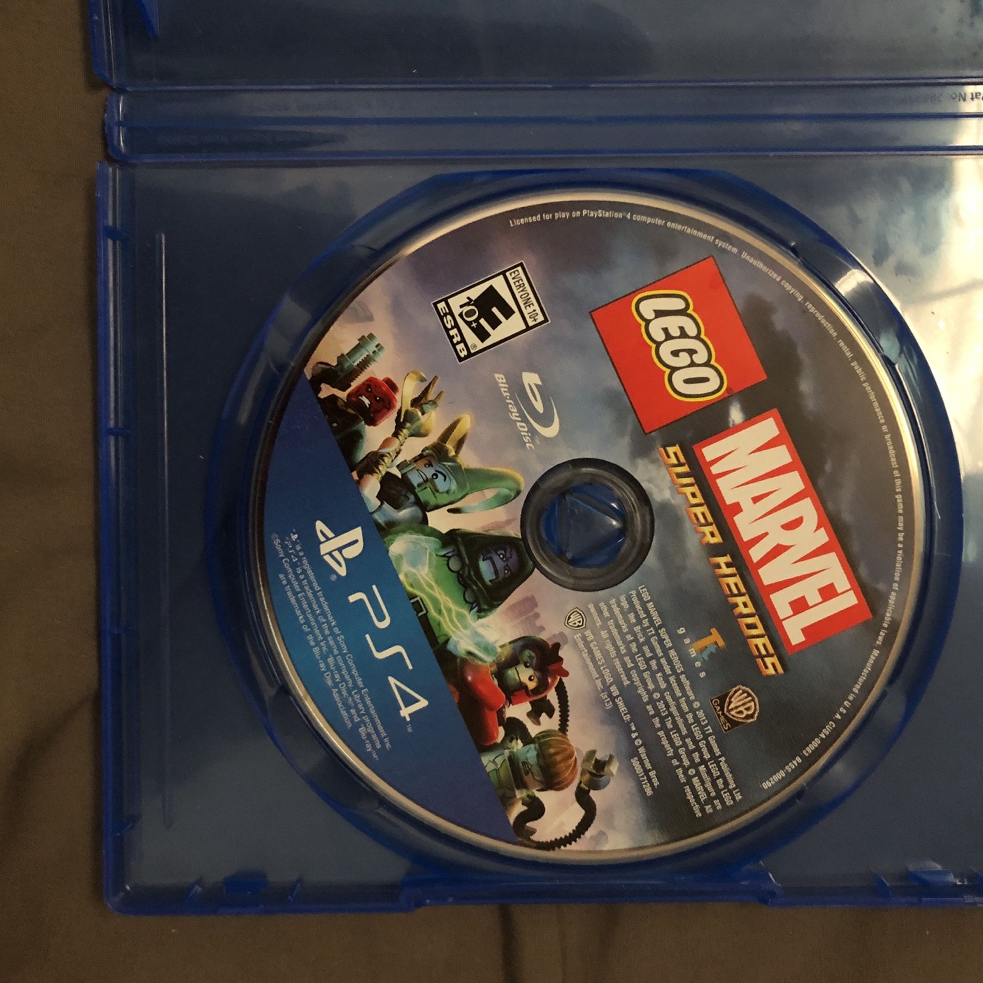Lego Marvels Super Hero Ps4 Game