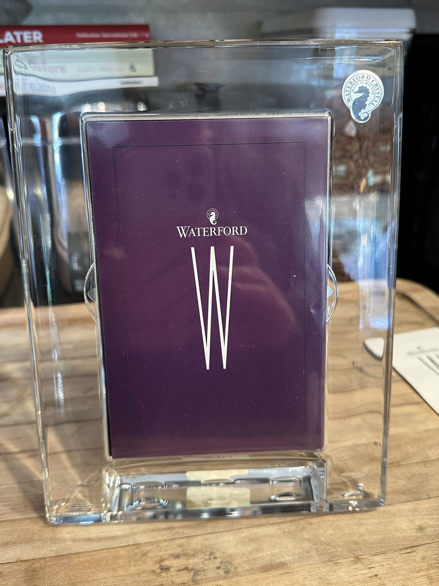 Waterford 4”x6” Lead Crystal Frame
