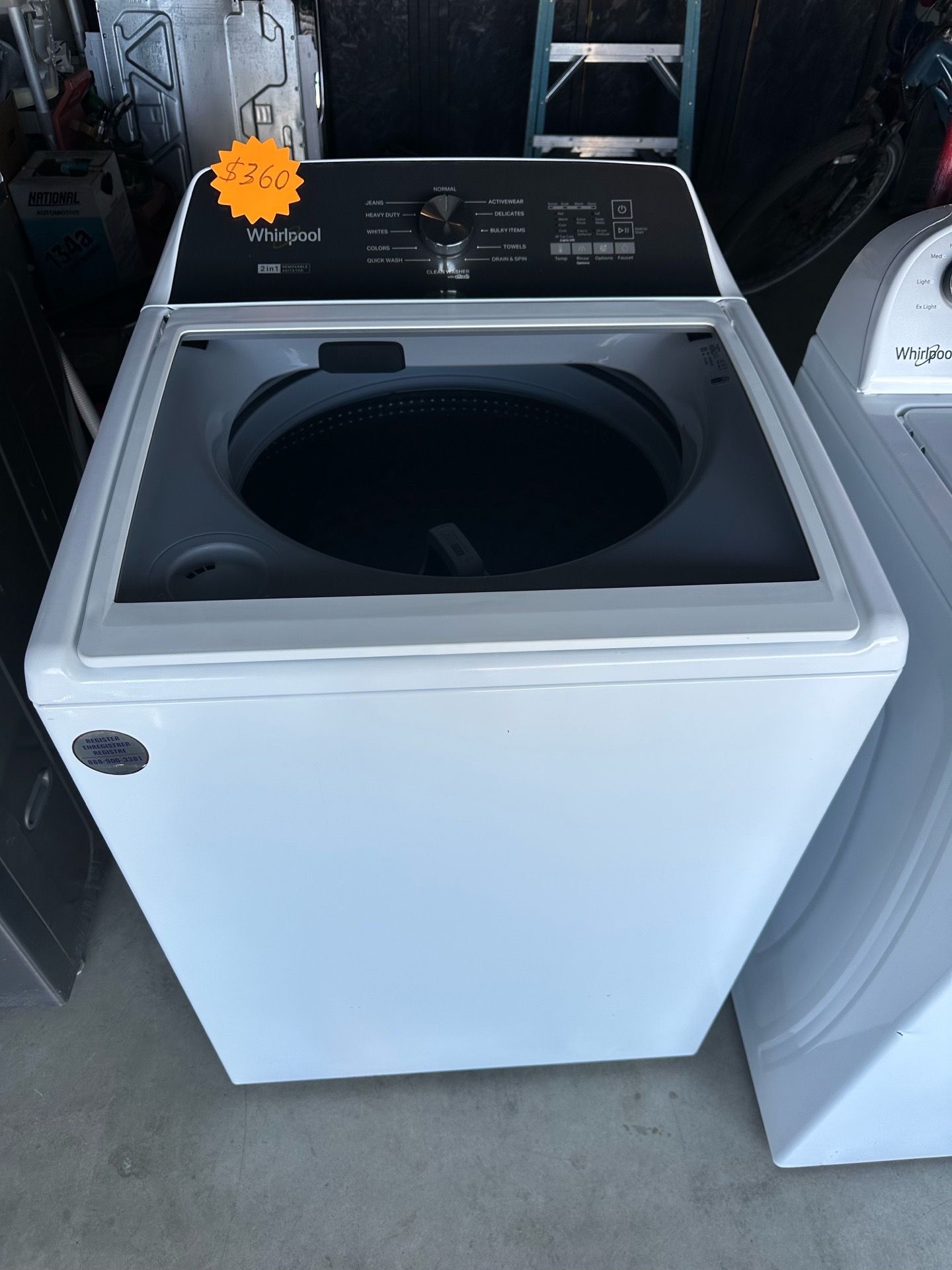 Whirlpool washer