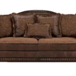 Sofa & Loveseat Brown From Ashley Furniture 