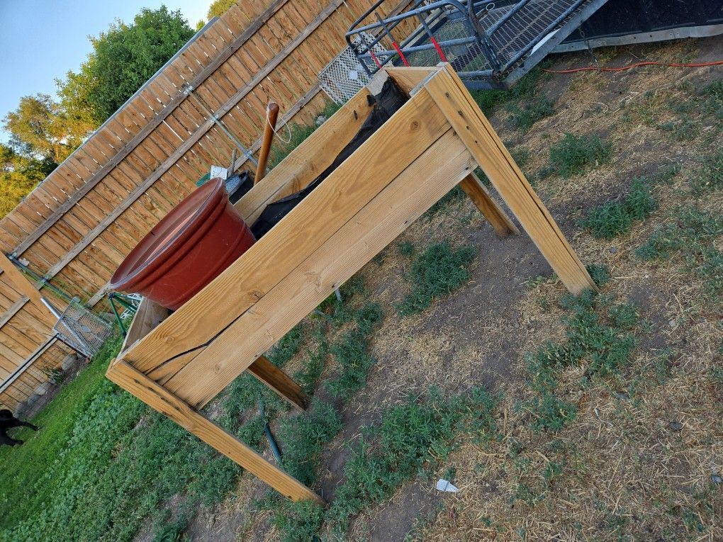 Wooden Garden Bed