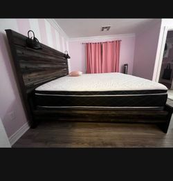 King size bed ($250)