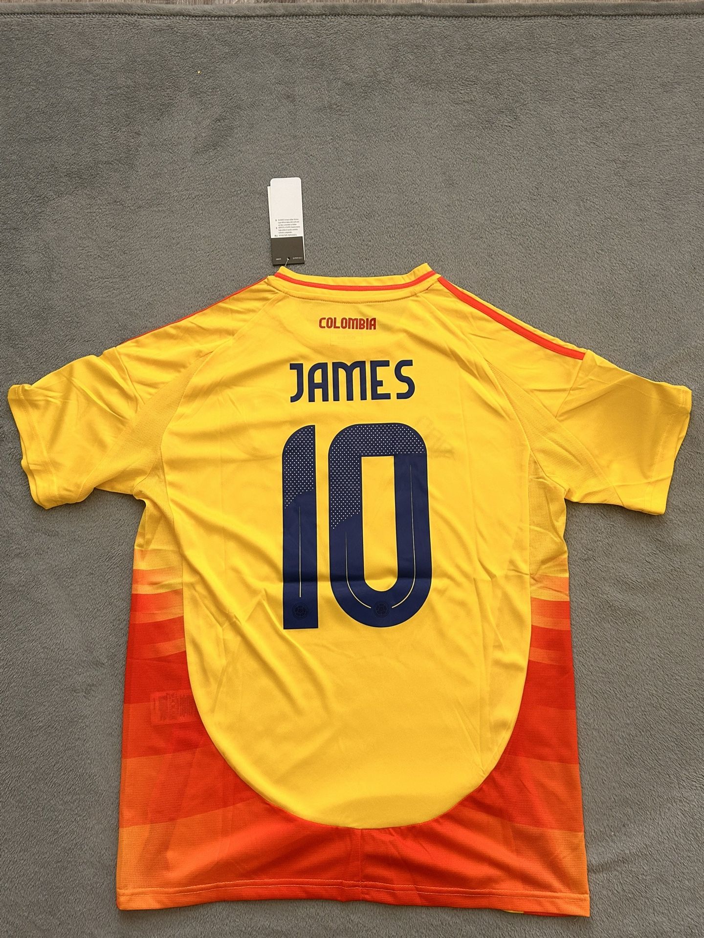Colombia Soccer Jersey - Gold Copa America