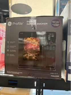 GE Profile Smart Indoor Smoker - Carbon Black