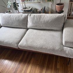 Modern Woodrail Sofa