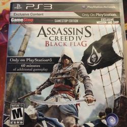Assassin's Creed IV: Black Flag (Sony PlayStation 3 PS3, 2013)
