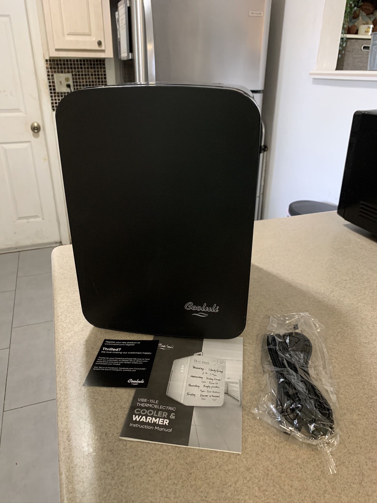 Cooluli Mini Fridge Refrigerator