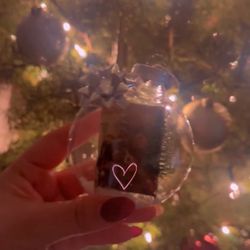 Custom Photo Christmas Ball Ornament