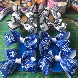 Cowboys And Dodgers Bow