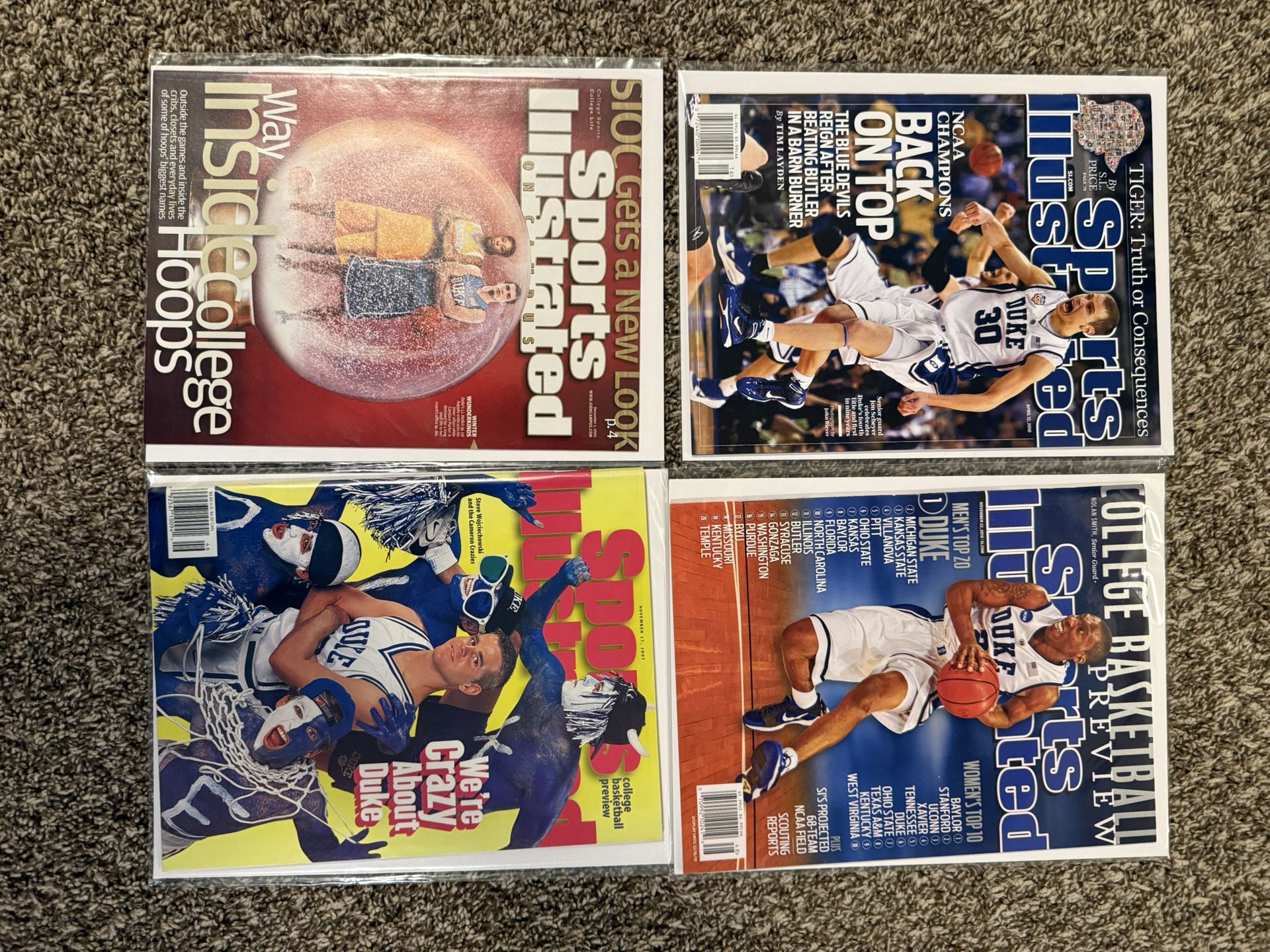 12 Lot Duke Blue Devils Sports Illustrated,All Products : American Fashion Style Bags On Sale