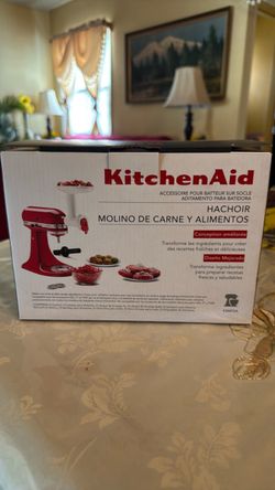 New Kitchen aide mixer attachment