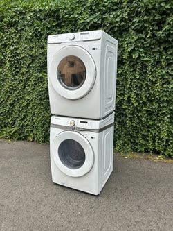 Brand New Samsun Washer/Dryer Stack!