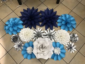 Paper flowers