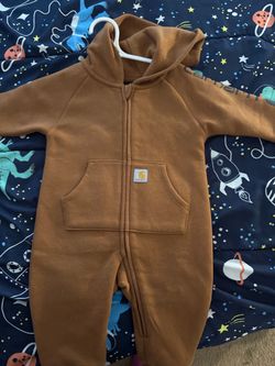 Carhartt Baby Hooded Zip-Up Coverall