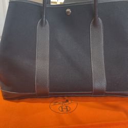 Hermes Garden Party Purse With Dust Bag